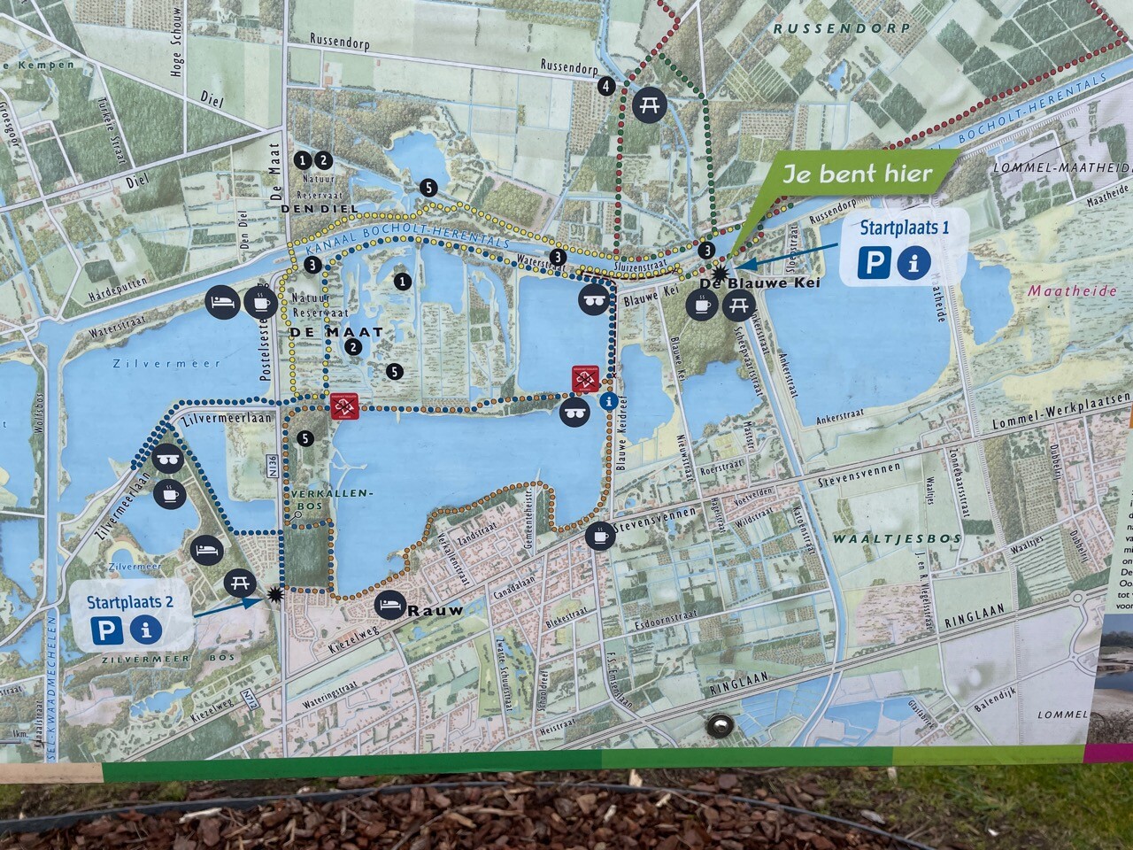 Blauwe Kei - De Maat oranje