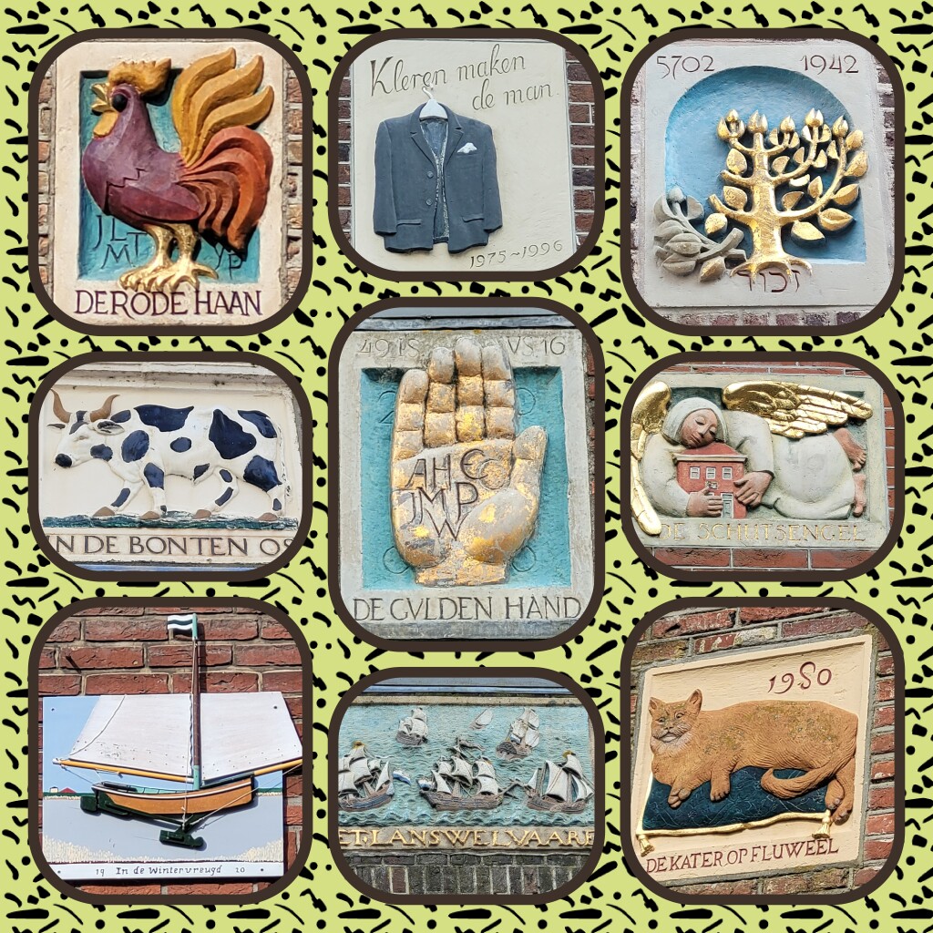 Palingroute (rood) vanaf startpunt Monnickendam