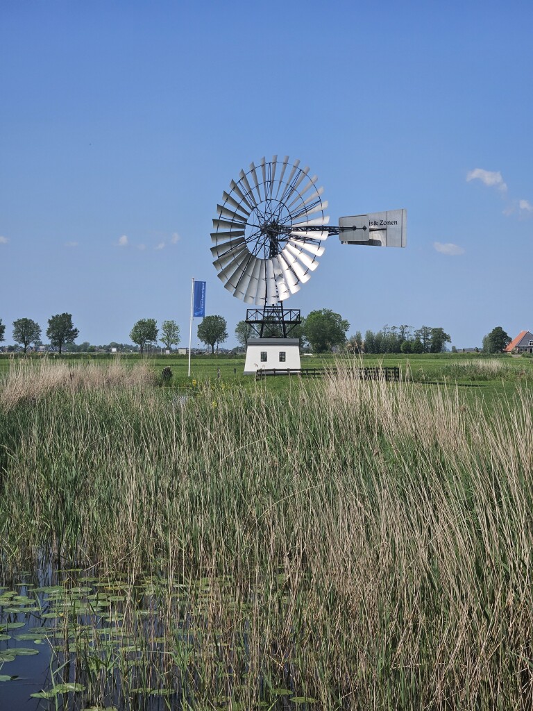 Mantgum, Hoek - Sneek, Watertoren · Elfstedenpad etappe 2