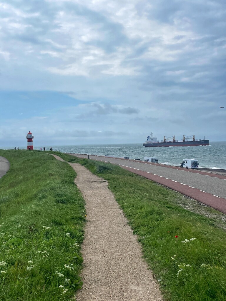 Zoutelande naar Oostkapelle- "?" · NederRandpad etappe 57