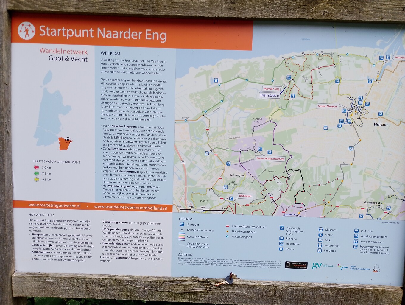 Naarder Engroute (rood)