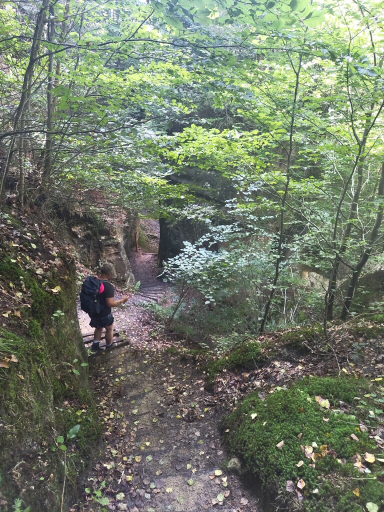 Blumenthal - Larochette · Mullerthal Trail etappe 8