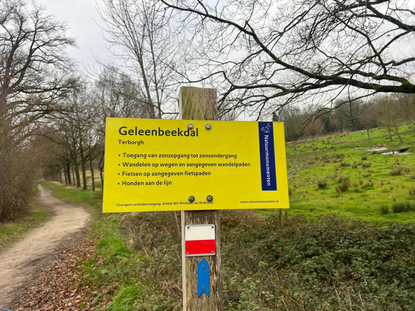 Pieterpad deel van etappe 25; Nuth - Sittard