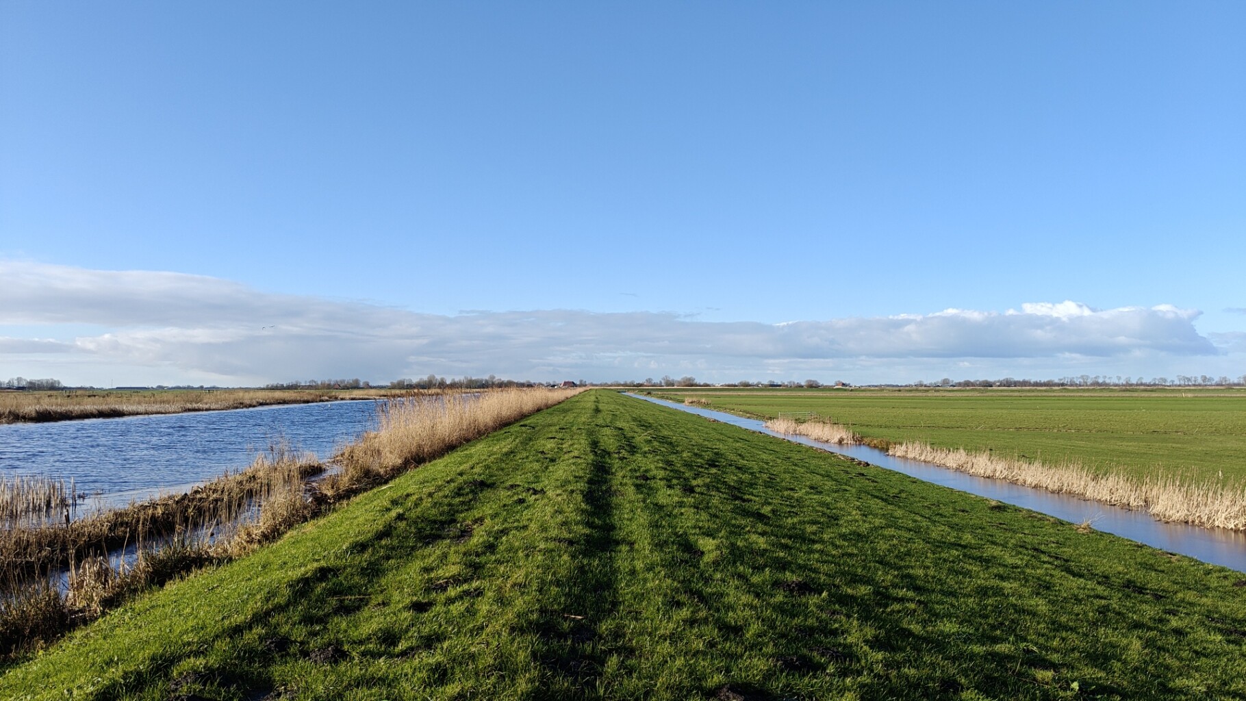 Wandelen door It Lege Midden