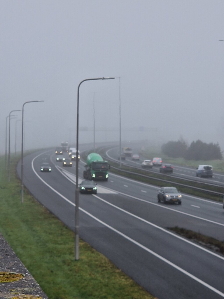 Etten-leur in de mist