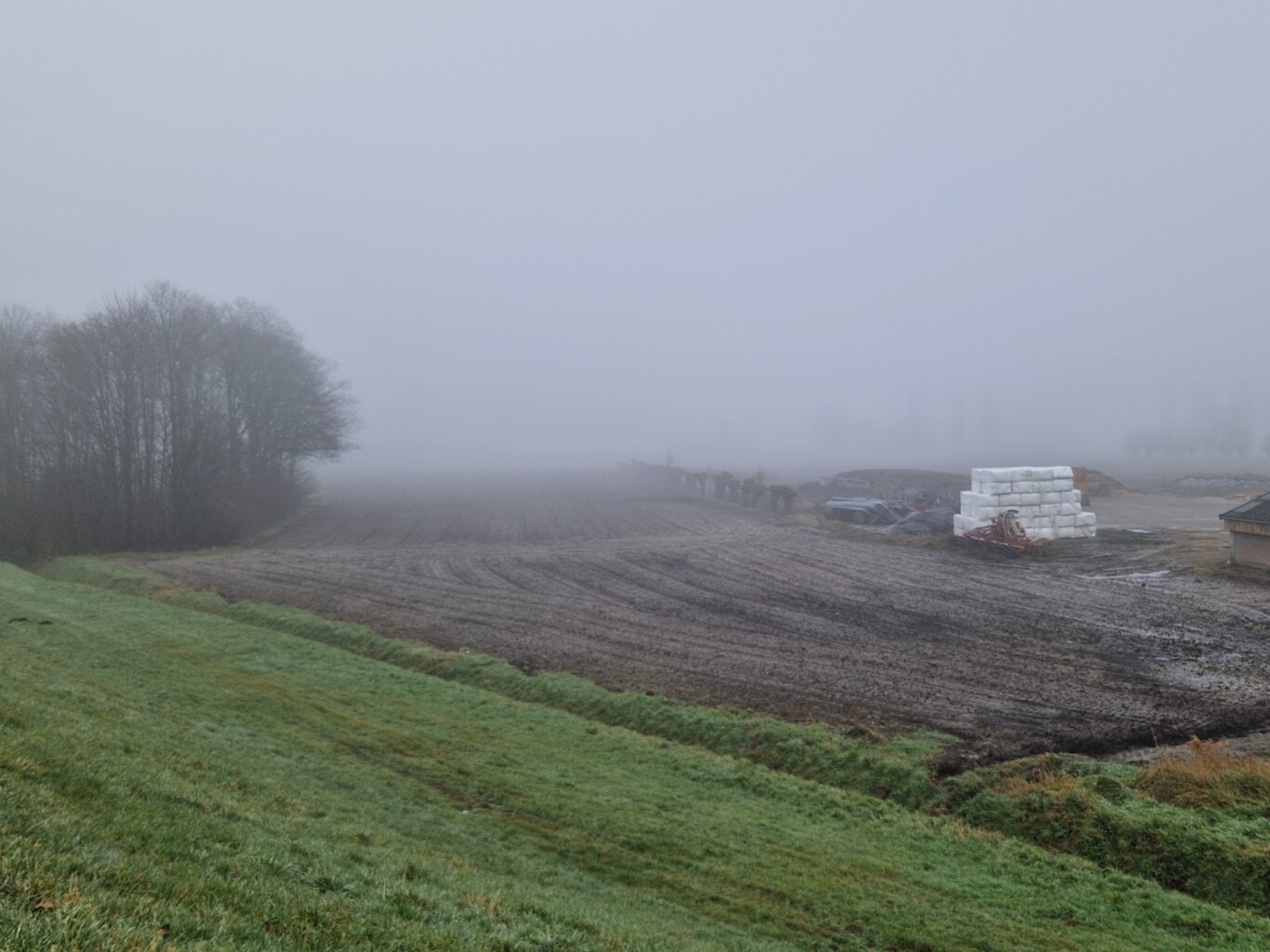 Etten-leur in de mist