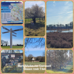 Heerlijkheden van Overasselt - Blauwe route