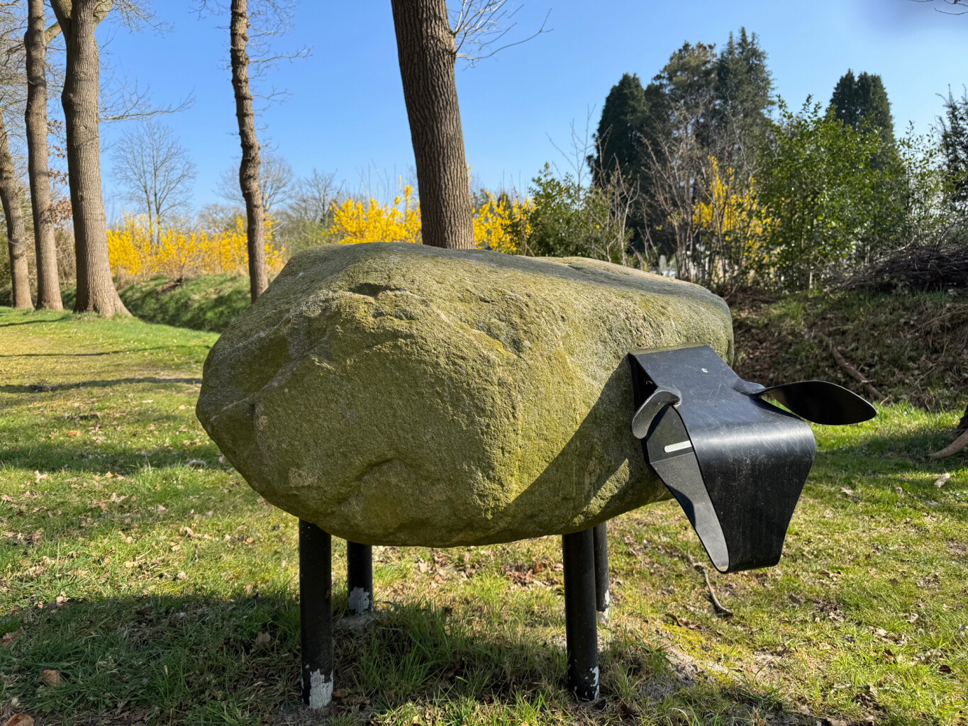 Gele paaltjesroute Norg | richting Langelo