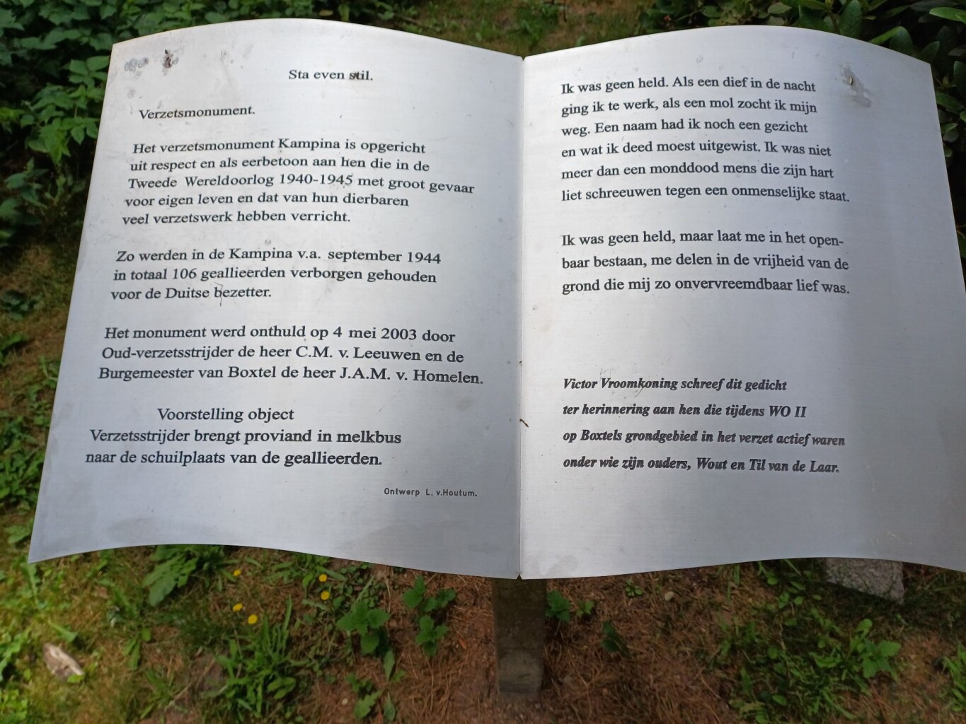 Wandelroute Smalwater, vlak bij Boxtel