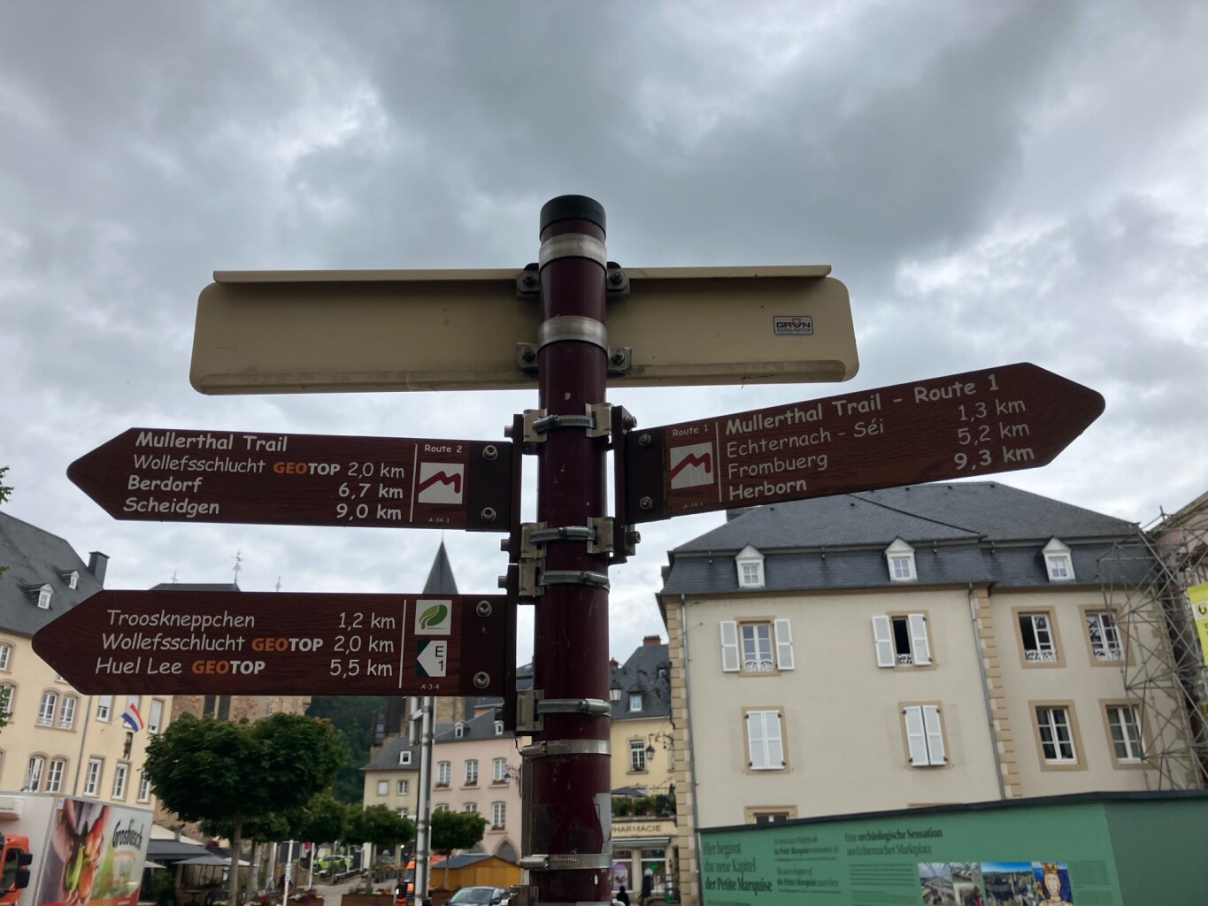 Echternach - Rosport · Mullerthal Trail etappe 1