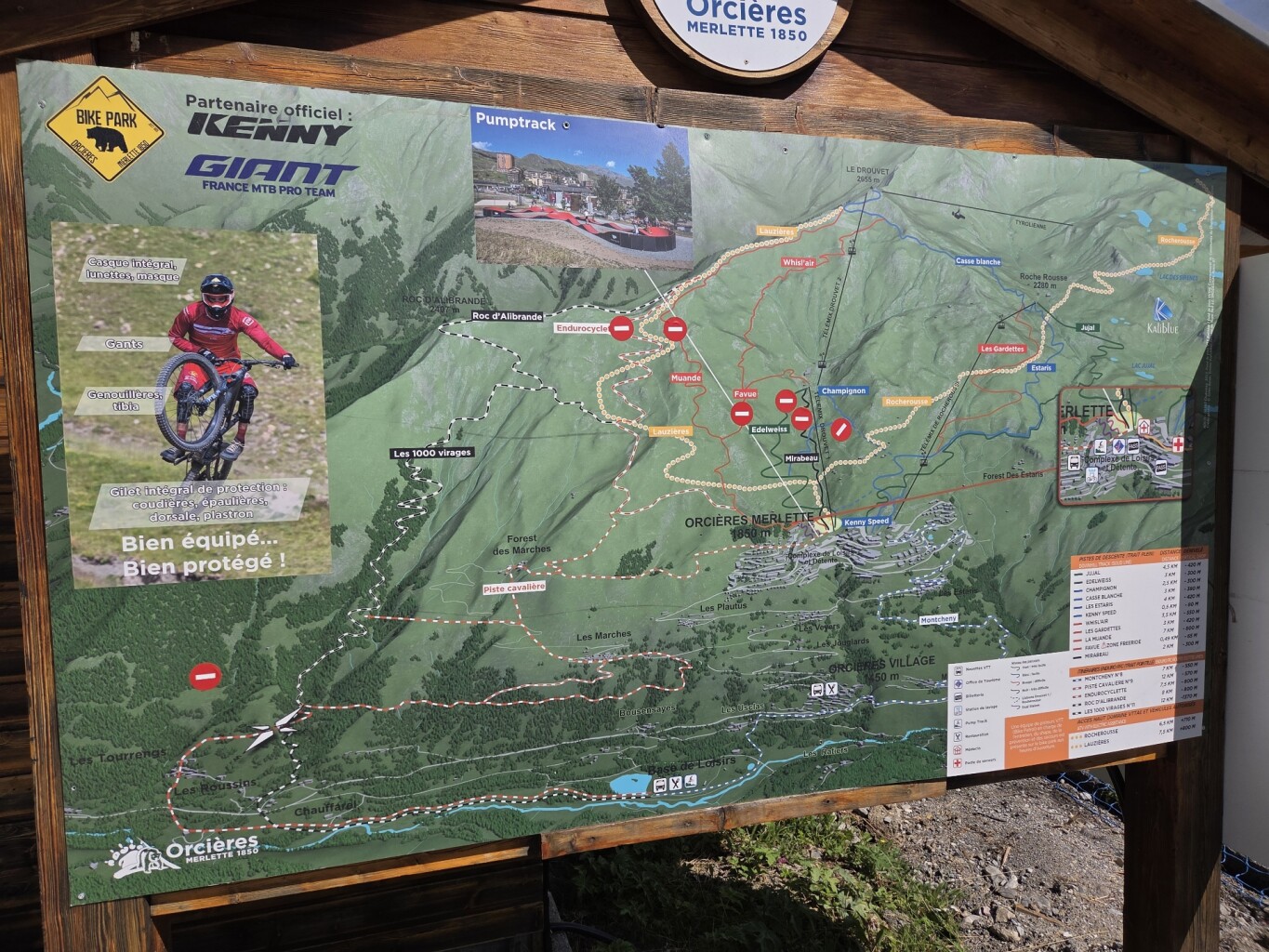 (Deel van) 6 meren route Orcières-Merlette