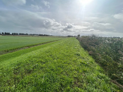 Molenkolktocht (blauw) vanaf startpunt Hensbroek