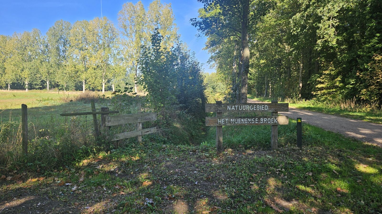 Van Gogh NP wandelroute Nuenen