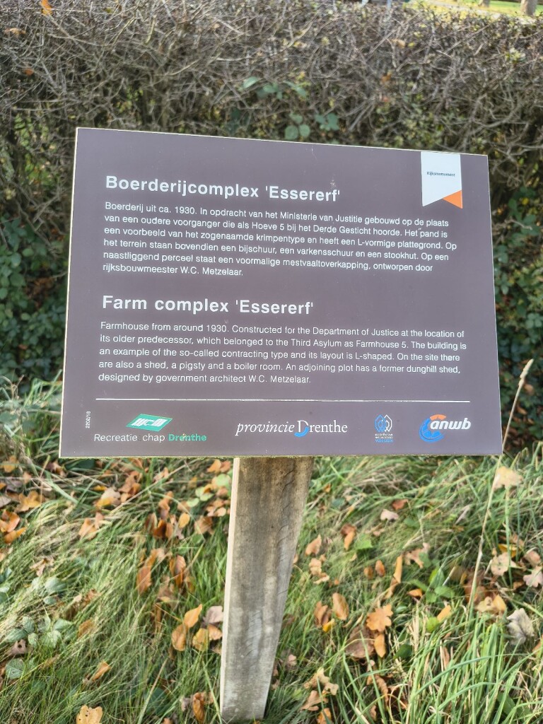 Blauwe route - Gestichtsroute Veenhuizen