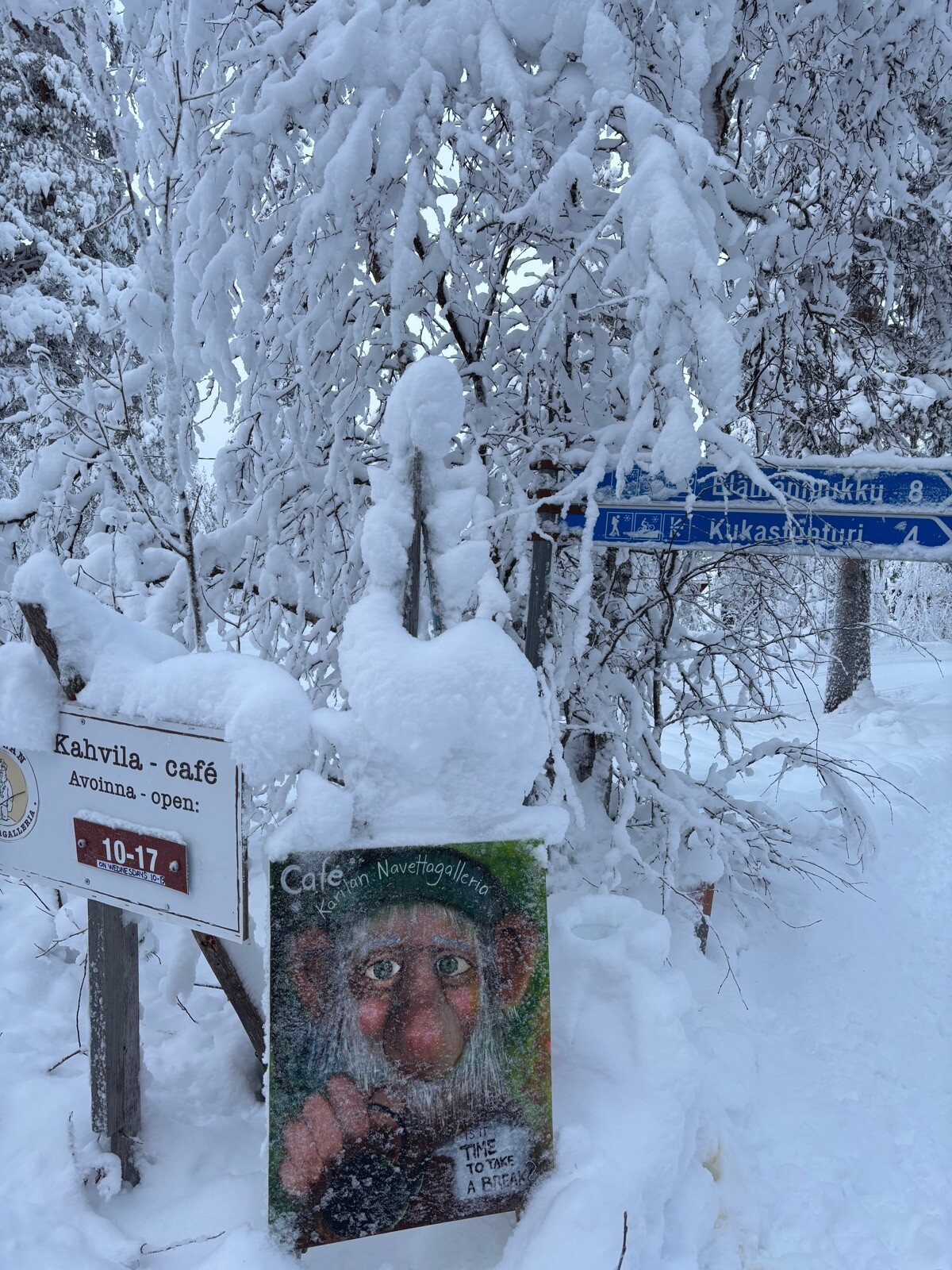 Prachtige winterwonderland route