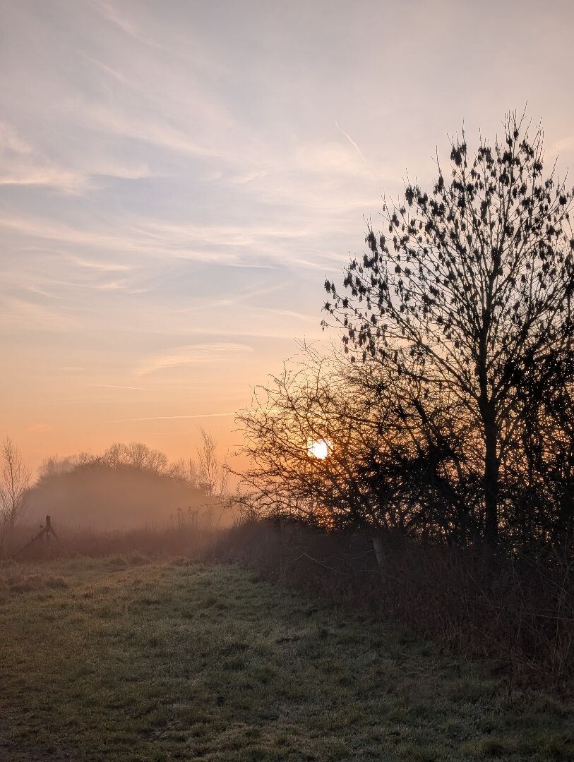 Gedeelte van Klompenpad Wolferensepad