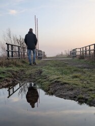 Gedeelte van Klompenpad Wolferensepad