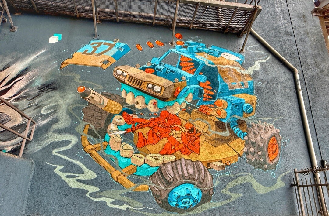 Street Art route Dordrecht