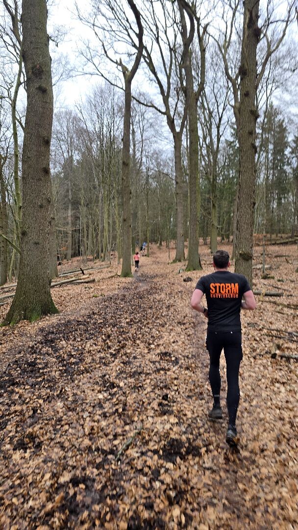 Dieren - Jutbergtrail 15 km haas voor mijn broer gespeeld