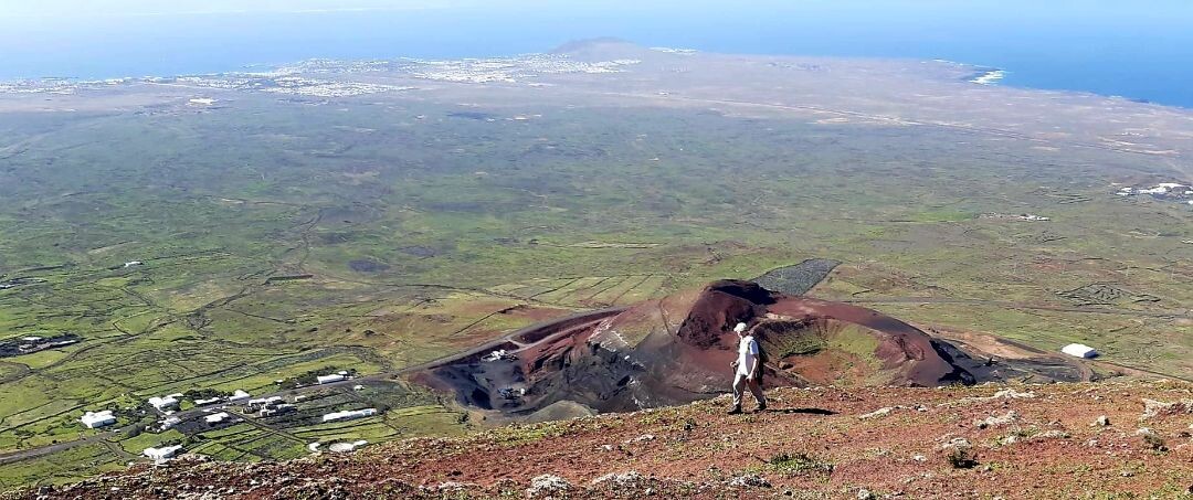 Beklimming van de vulkaan La Atalaya de Fémes