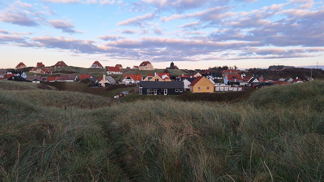 Vuurtoren Rubjerg Knude Fyr vanuit Lønstrup