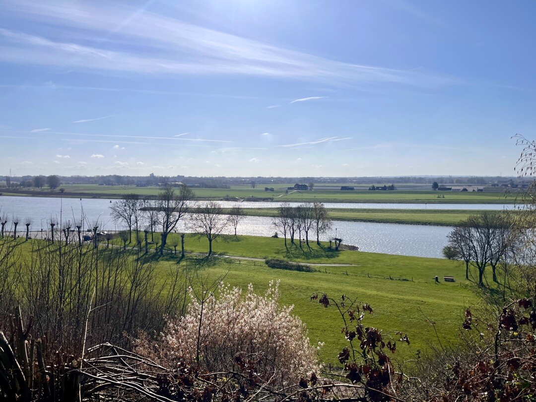 Wageningen, haven - Heveadorp, Westerbouwing · Romeinse Limespad etappe 13