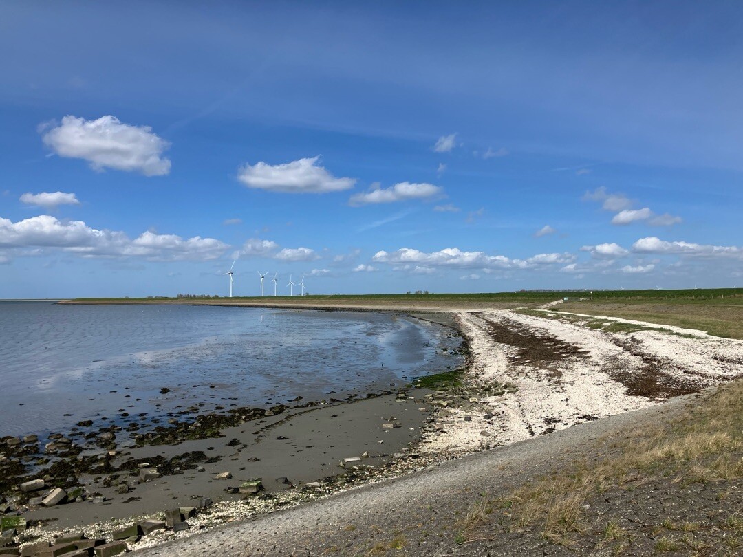 Stavenisse - Scherpenisse · Oosterscheldepad etappe 9