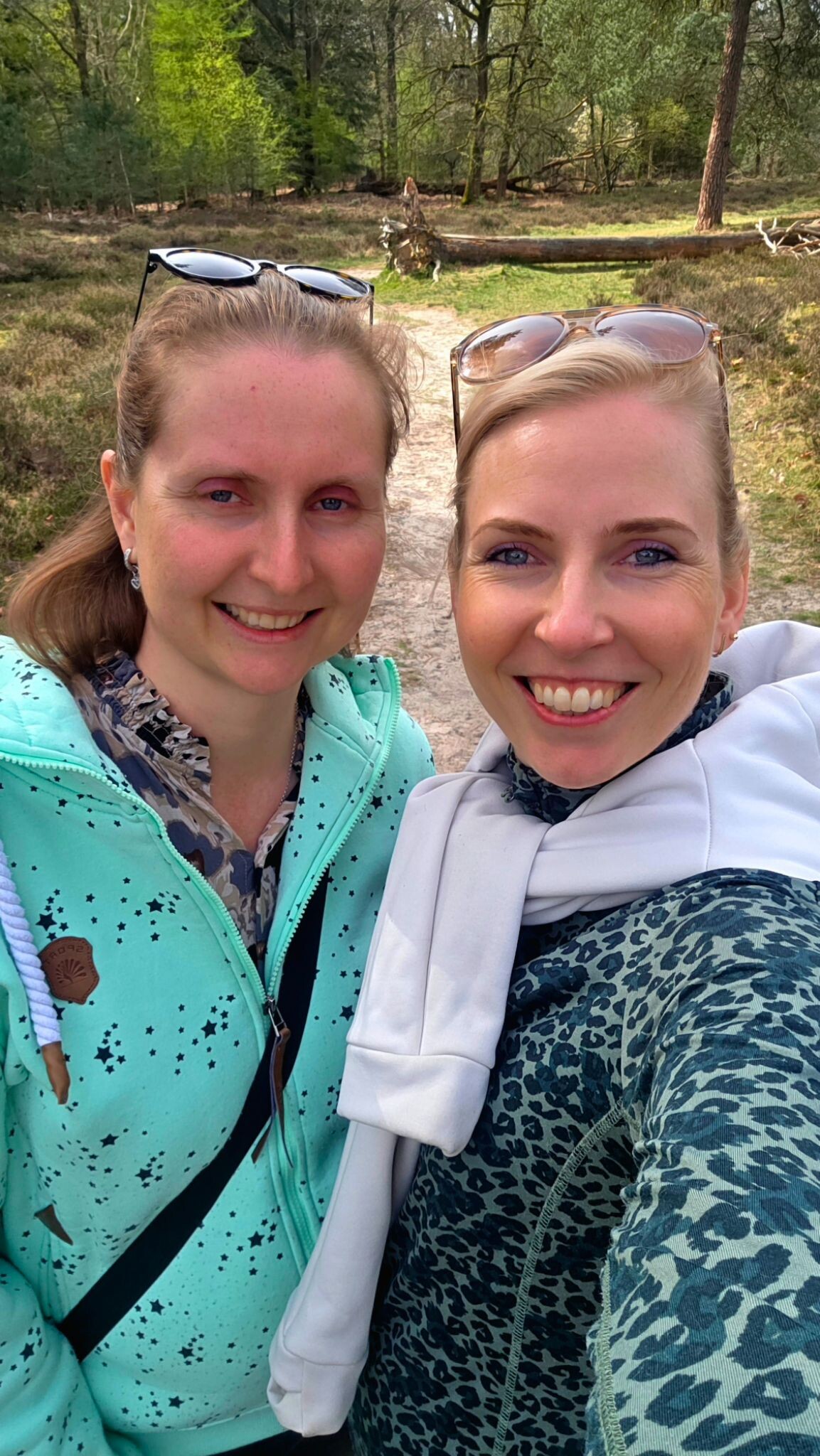 Wandelroute Ruinen wit