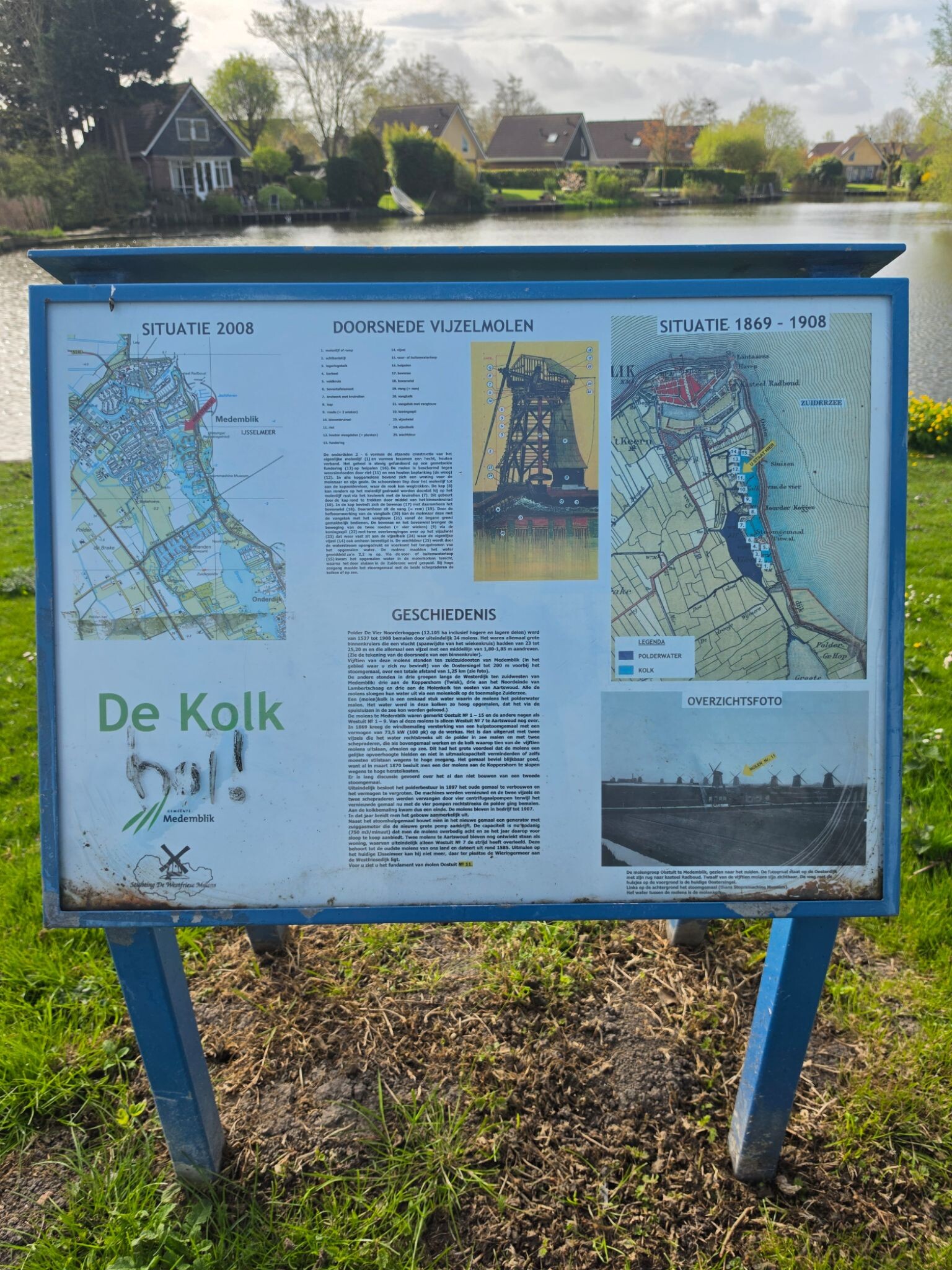 Medemblik, park, vooroever