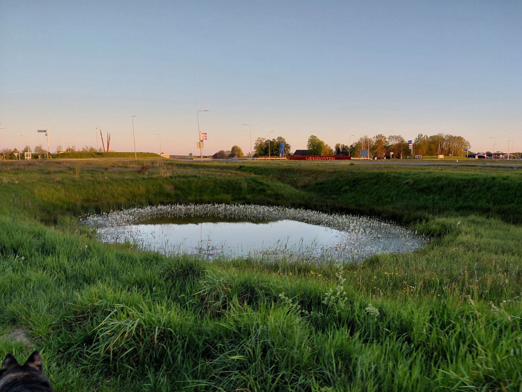 Prachtige avond wandeling