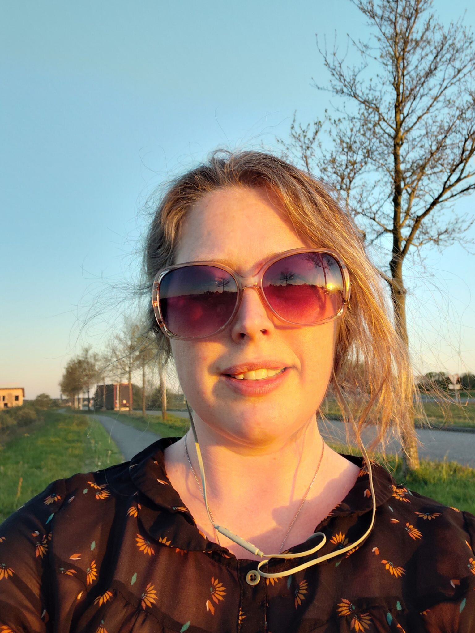 Prachtige avond wandeling