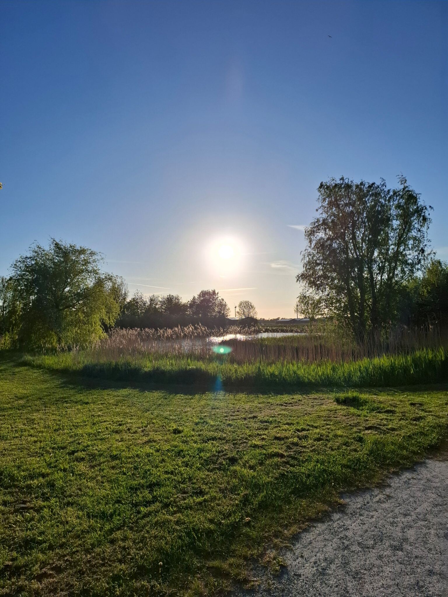 Rode route vanaf startpunt Oudkarspel