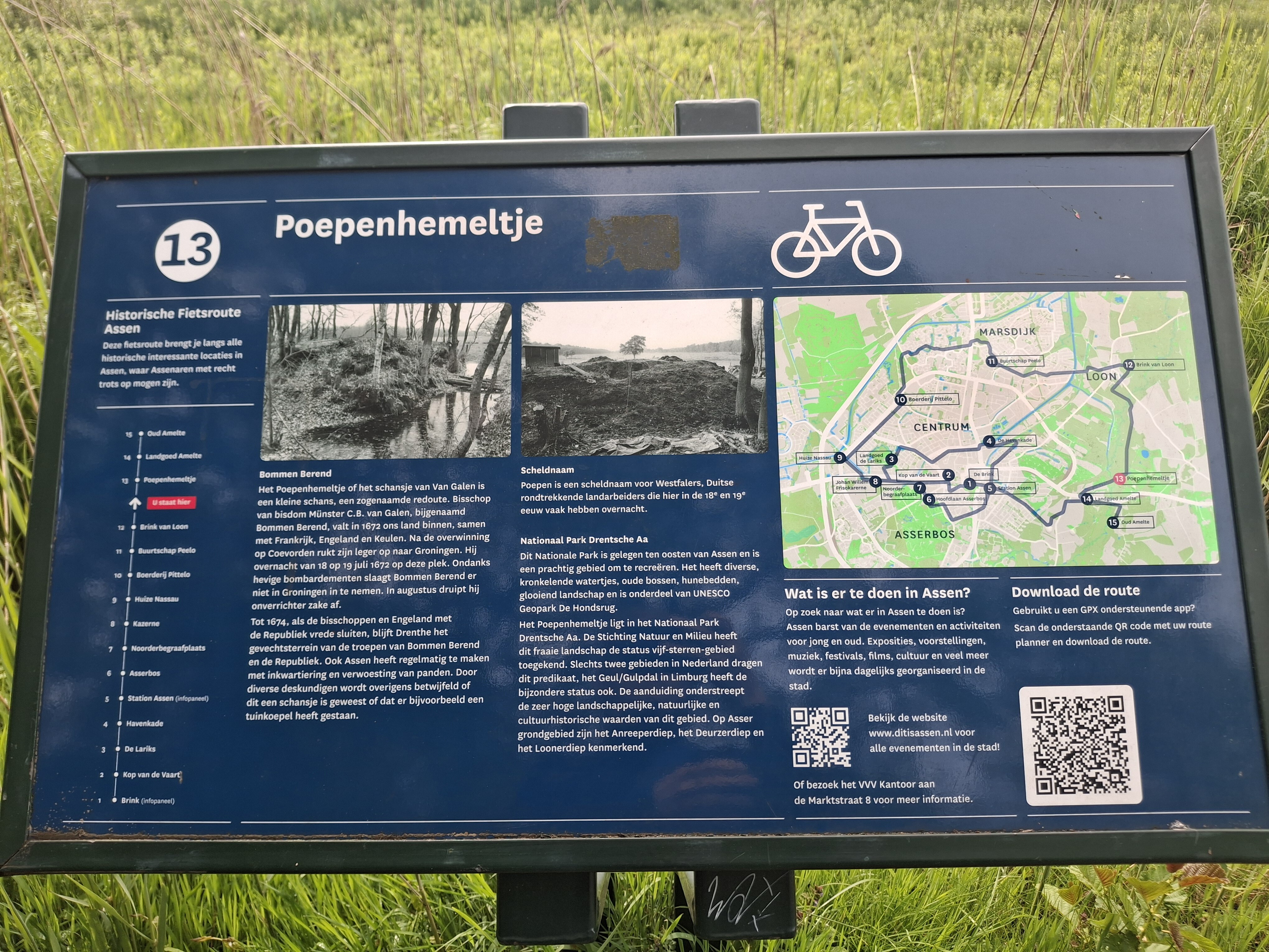 4 mijl van assen, assen-oost, vredeveld