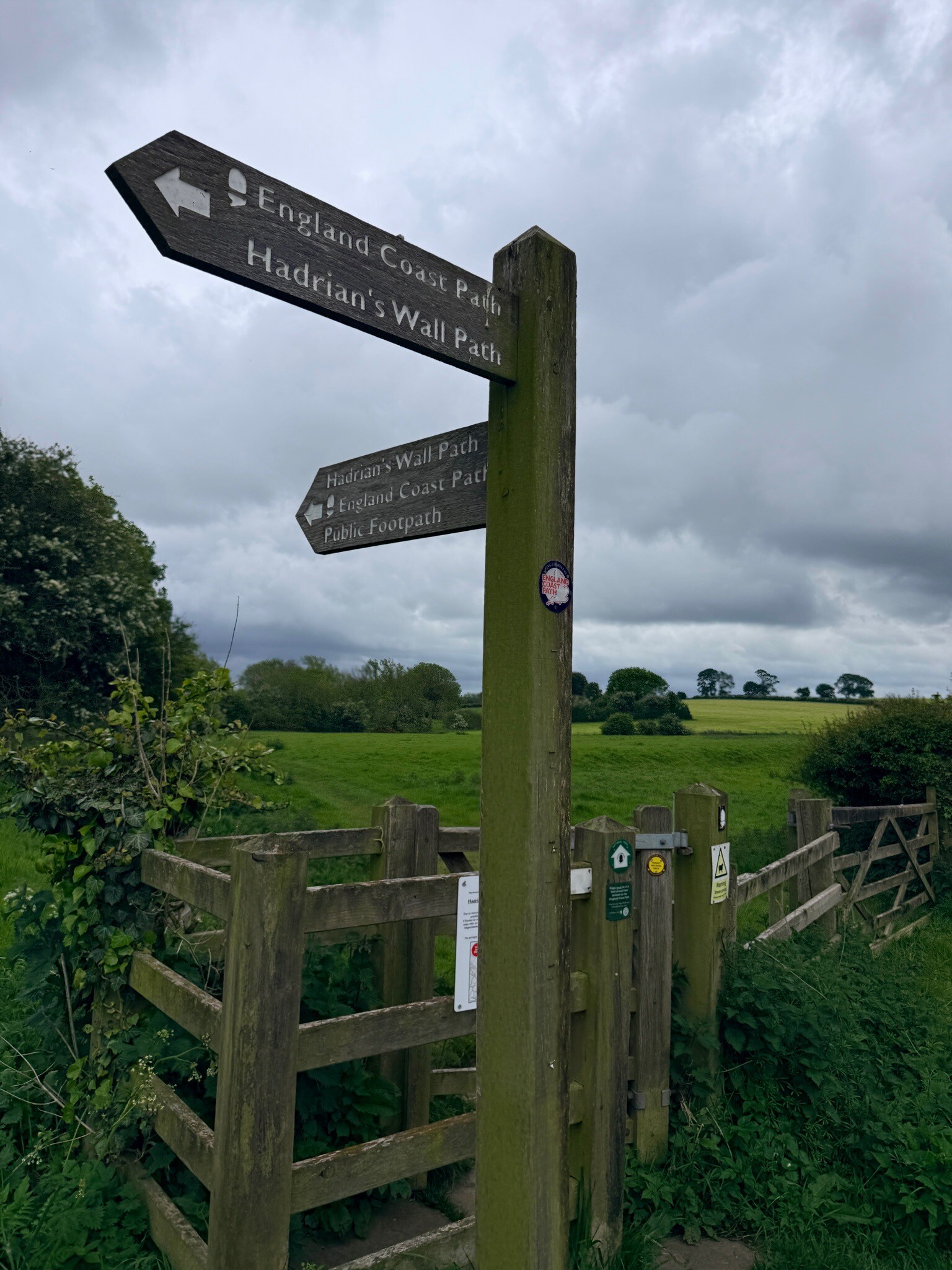 Hadrians Wall: 1.Bowness-Carlisle