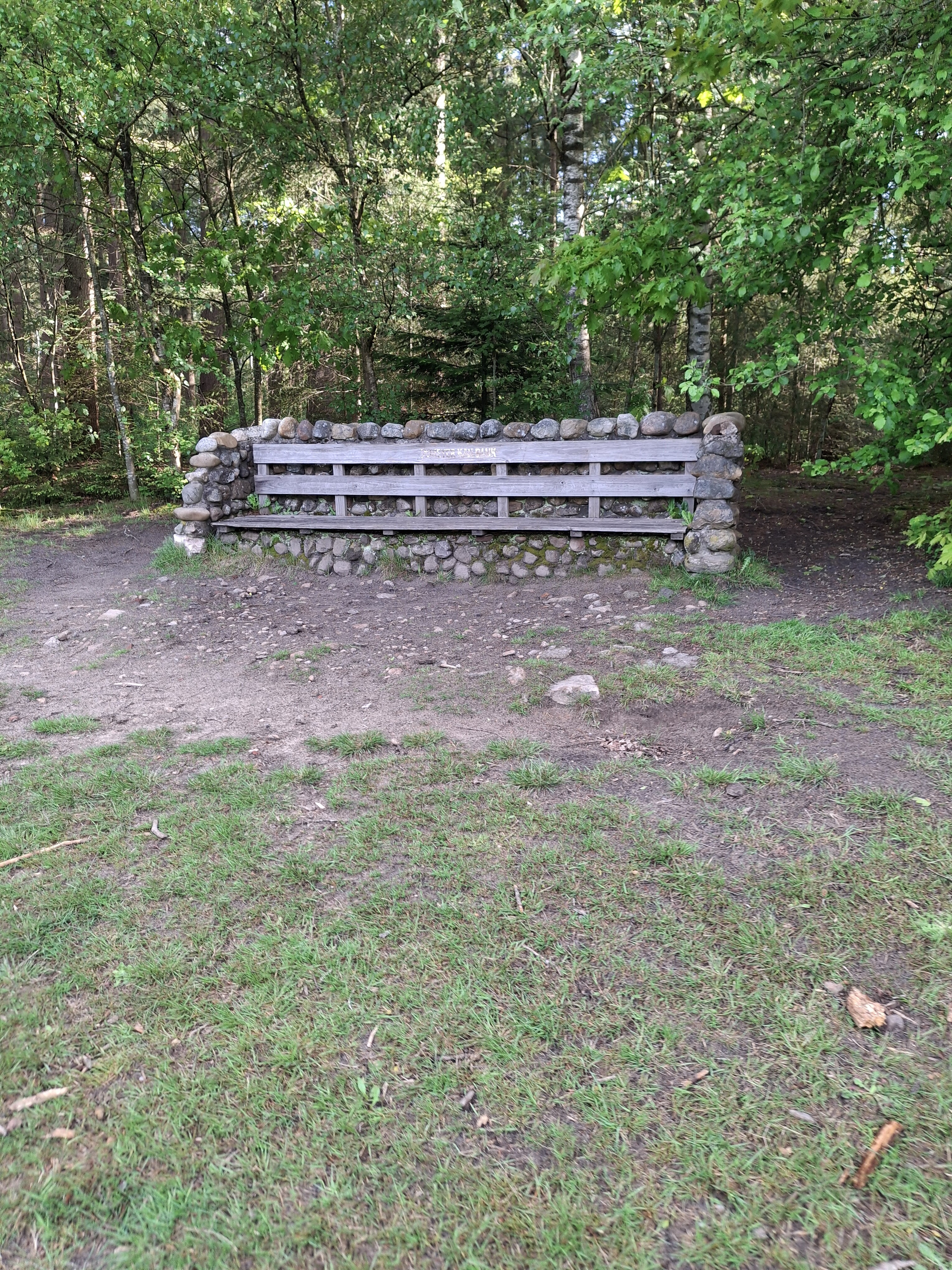 Hondenlosloopgebied gieten