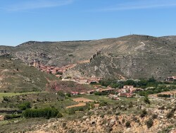Albarracin rondwandeling naar de rotstekeningen