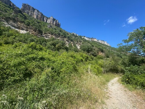 Rondje langs de rivier Dourbie tot aan Massebiau