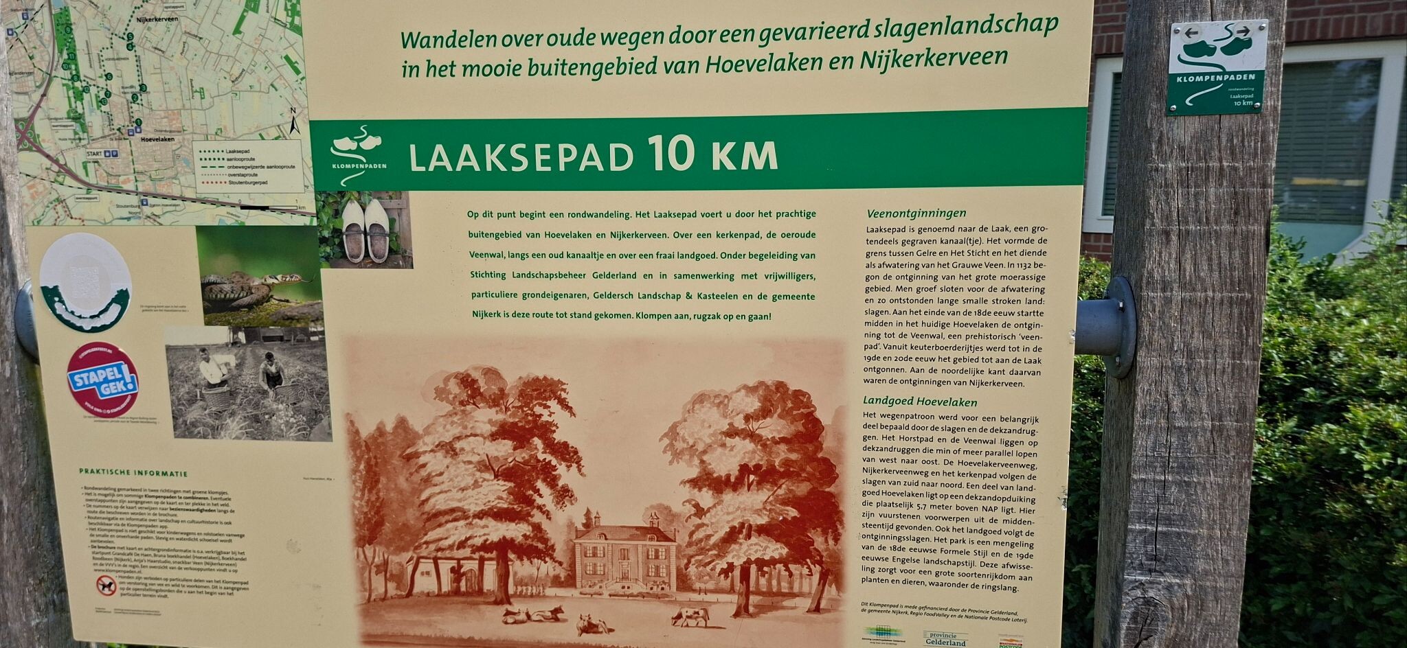 Zonnige wandeling