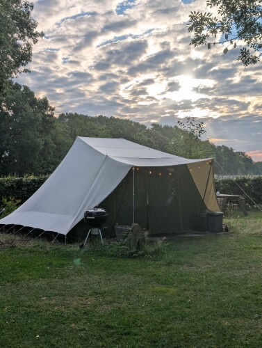 Zonsopkomstwandeling van Kampeerbeleving Dijksehoeve