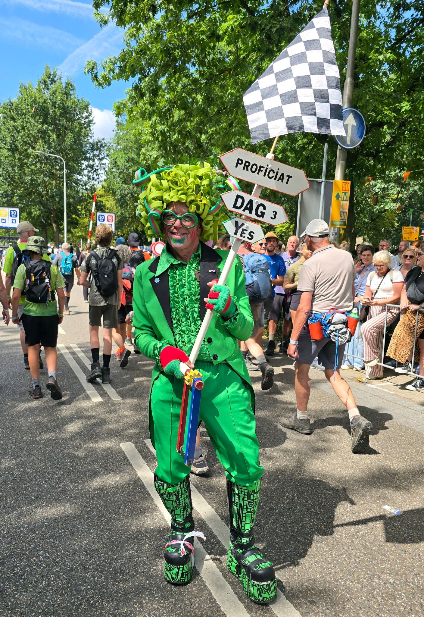 Vierdaagse: dag van Wijchen