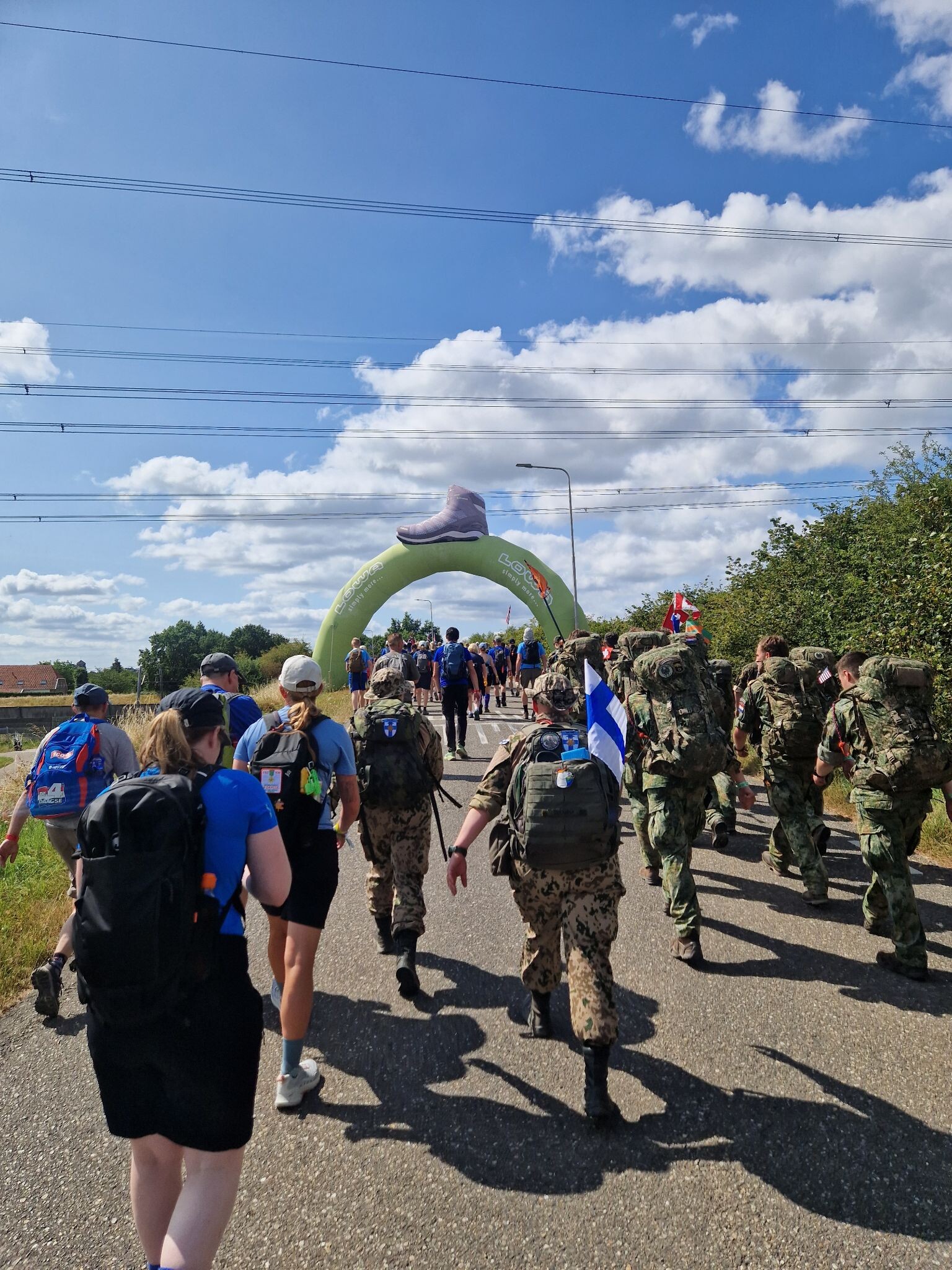 Vierdaagse: de dag van Elst