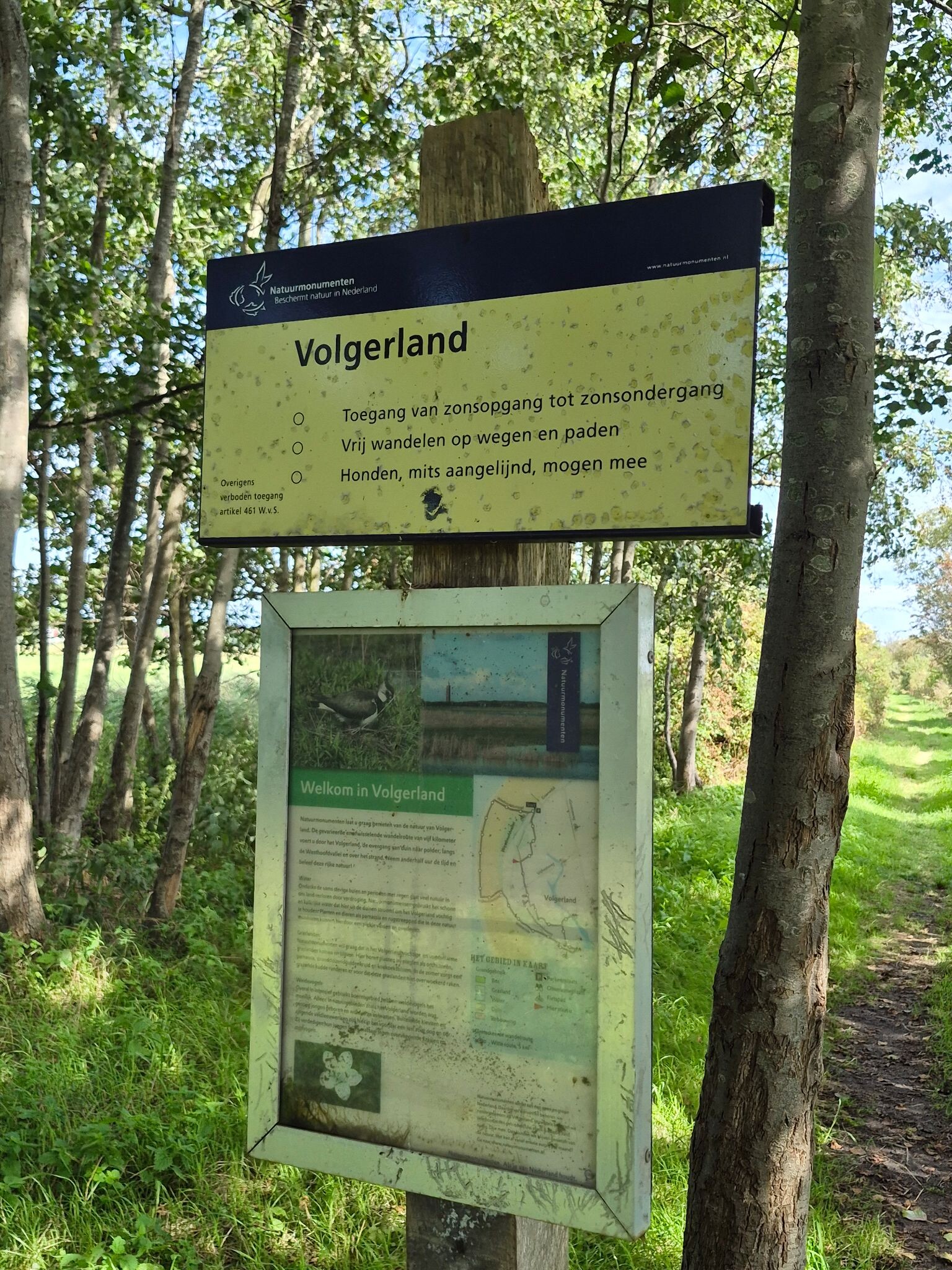 Wandelroute Volgerland op Goeree, Zuid-Holland