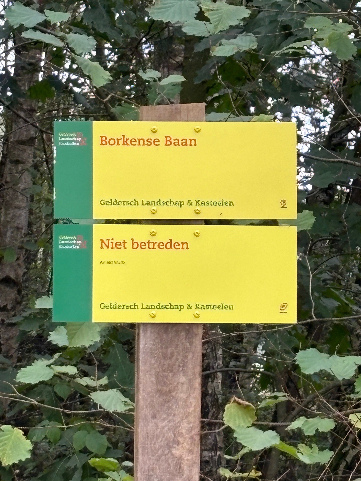 Rondwandeling Woold · Scholtenpad etappe 13