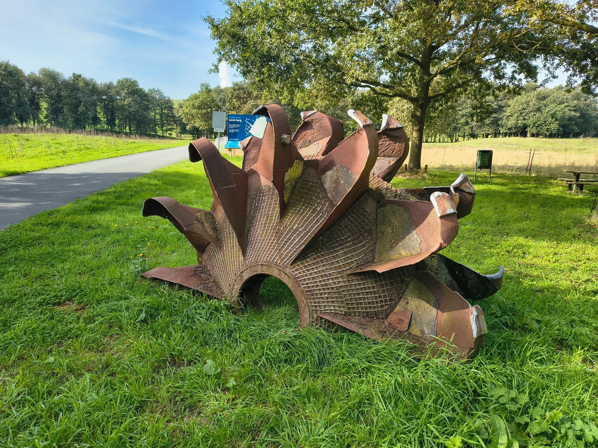 Wijster: VAM-berg en het Oude Diep