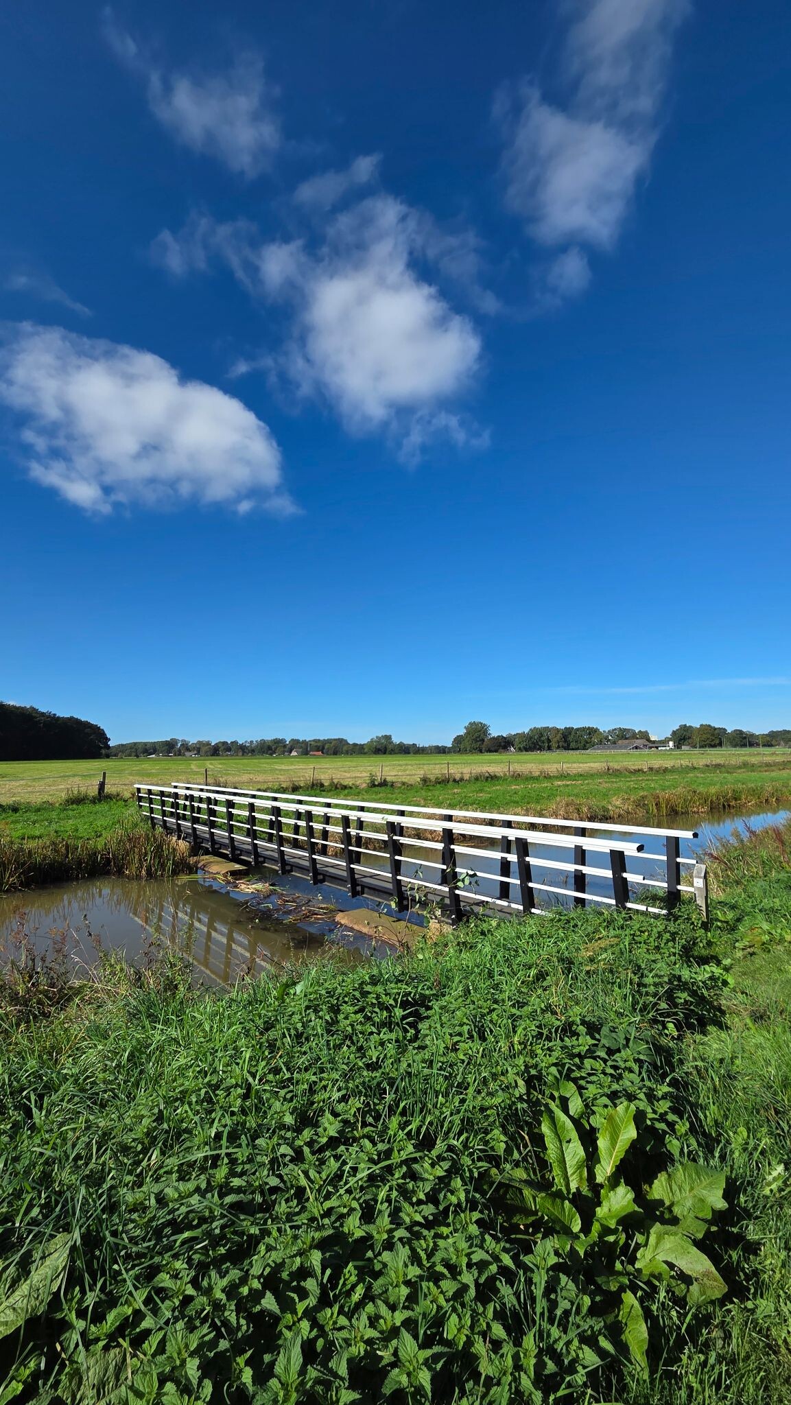 Wandelroute Deurzerdiep: blauw