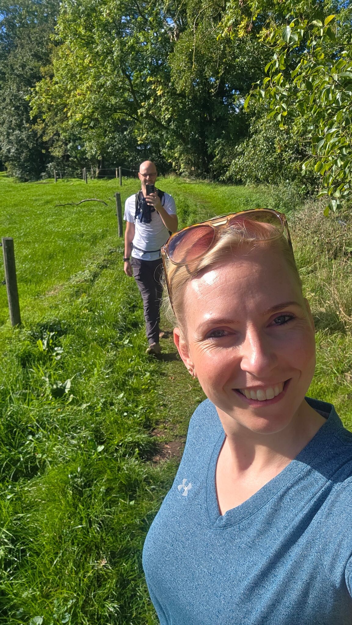 Wandelroute Deurzerdiep: blauw