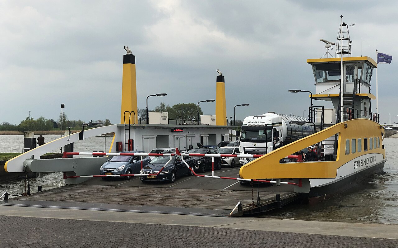Schoonhoven veerpont - Nieuw-Lekkerland · Floris V-pad etappe 7
