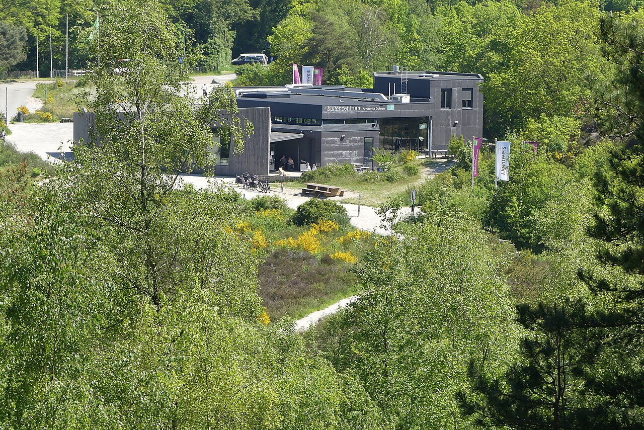 Zeegroene route vanaf startpunt Schoorlse Duinen