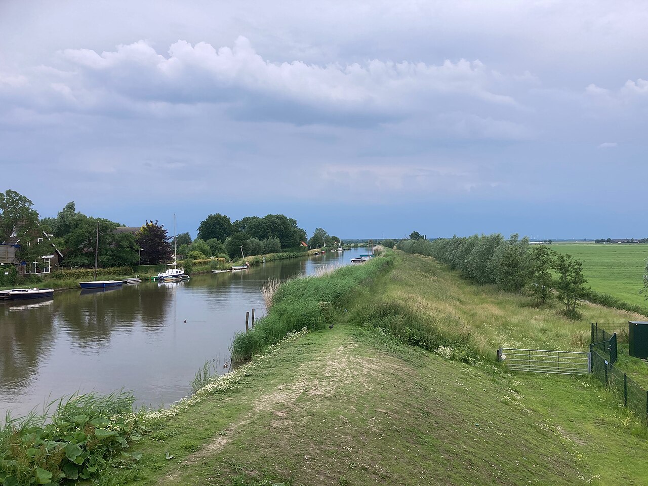 Wandelroute door de Vlietlanden, bij Vlaardingen en Maasland