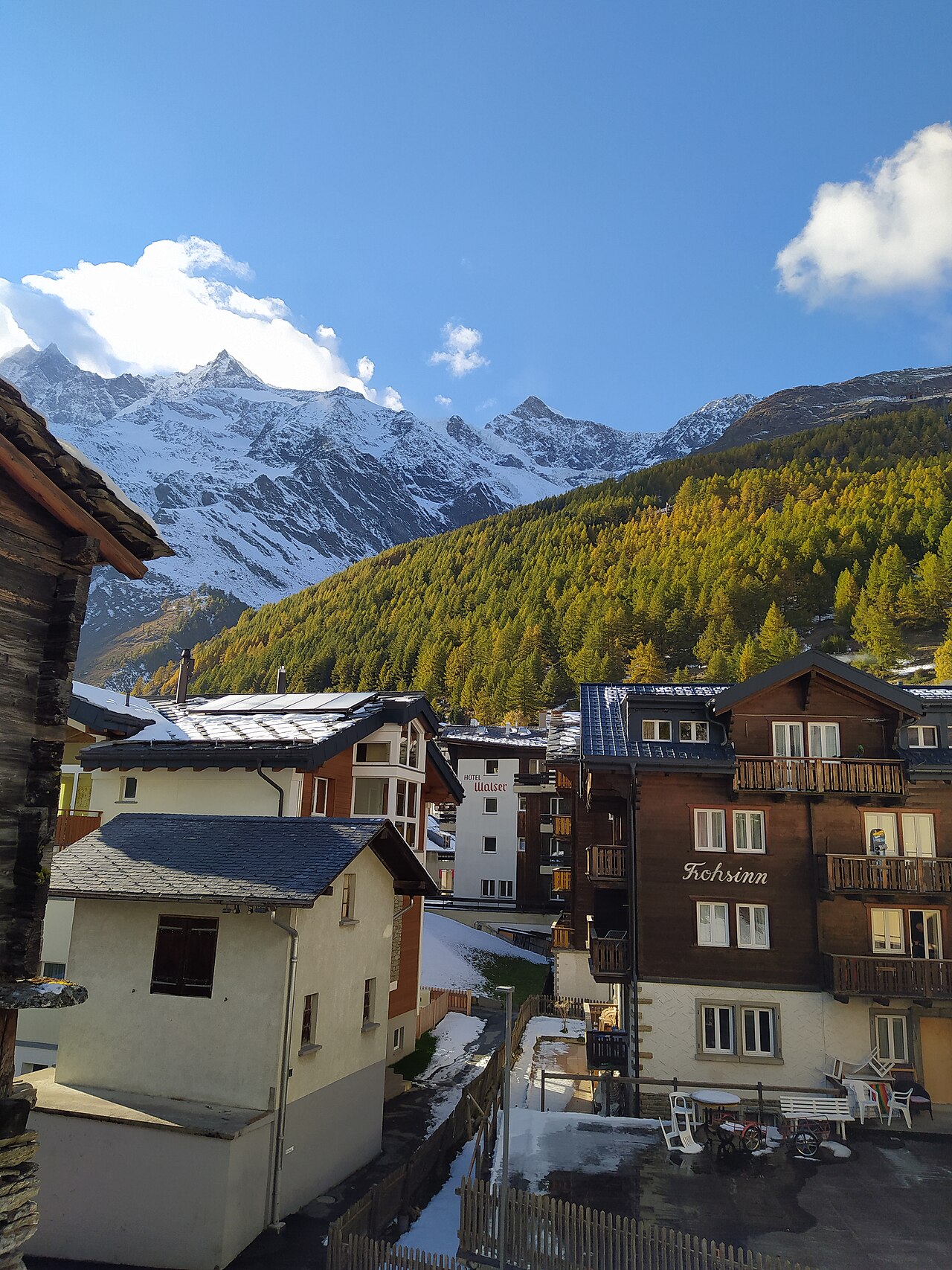 Kapellenweg Saas Fee